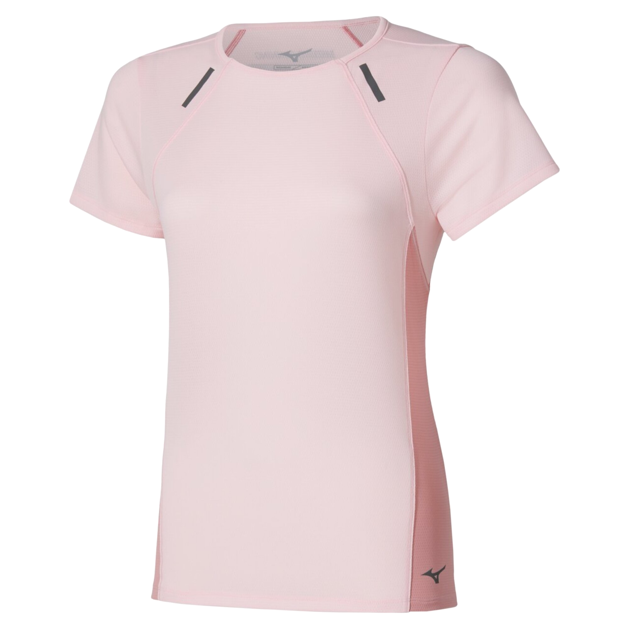 Mizuno Active DryAeroFlow Short Sleeve Tee Roseesque Femme TailleL