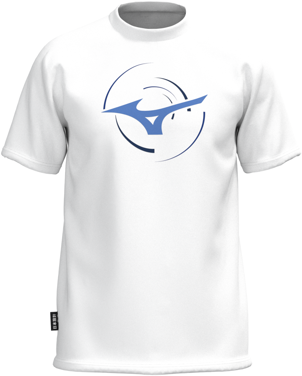 Mizuno Athletic RB T-shirt WHITE Hombre Talla S