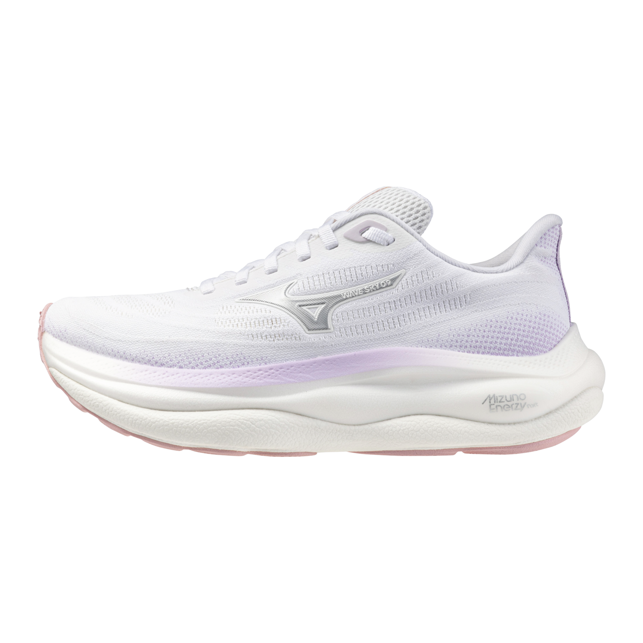Mizuno Wave Sky 9 Running Weiß/Silber/Orchid Petal Damen Grösse 38