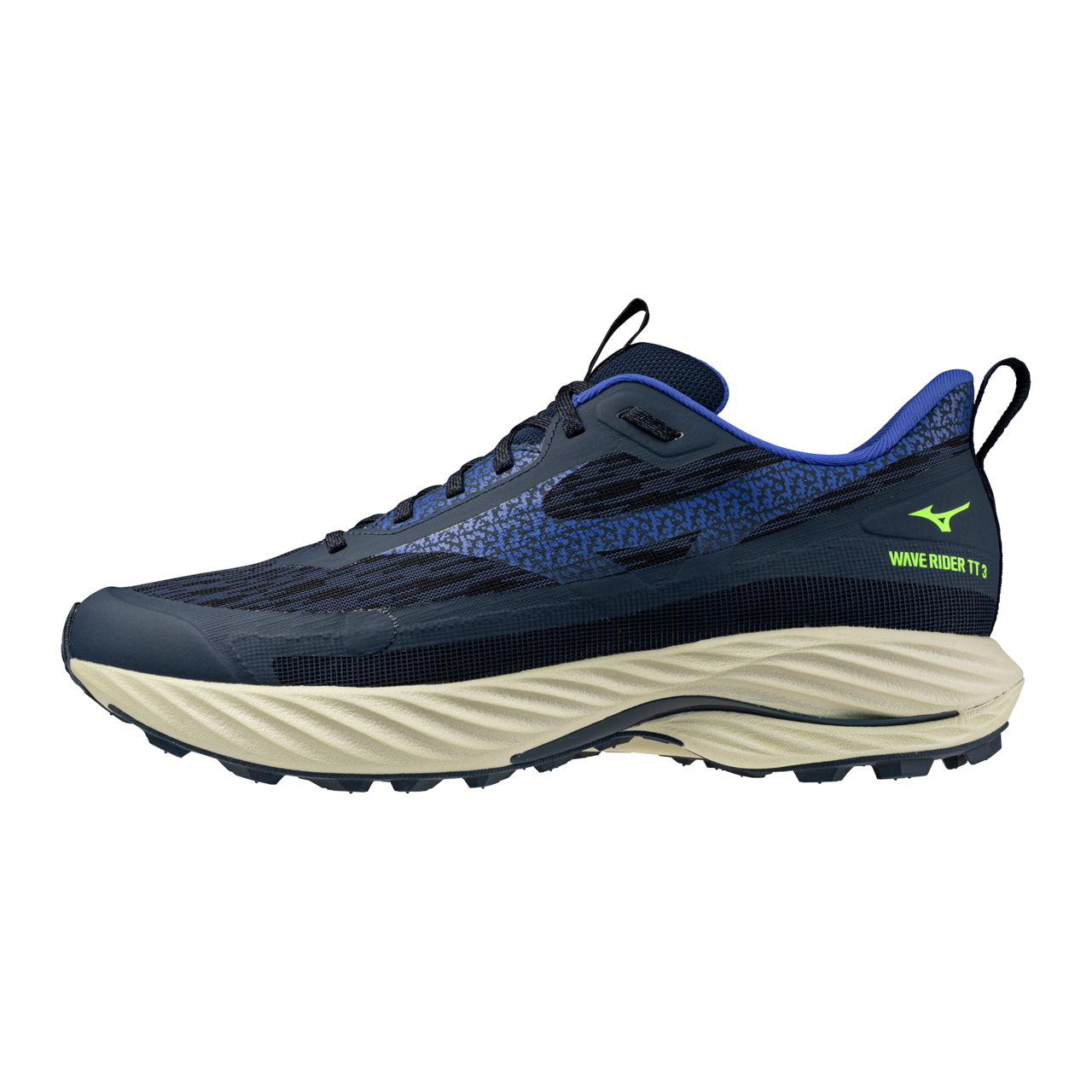 Mizuno WAVE RIDER TT 3 Zapatillas de correr Dress Azuls/Dazzling Azul/Ligh Hombre Talla 47