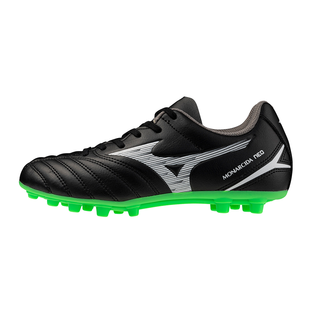 Mizuno MONARCIDA NEO III SELECT JR AG Chaussures de football neon Junior Taille33 - vue 2
