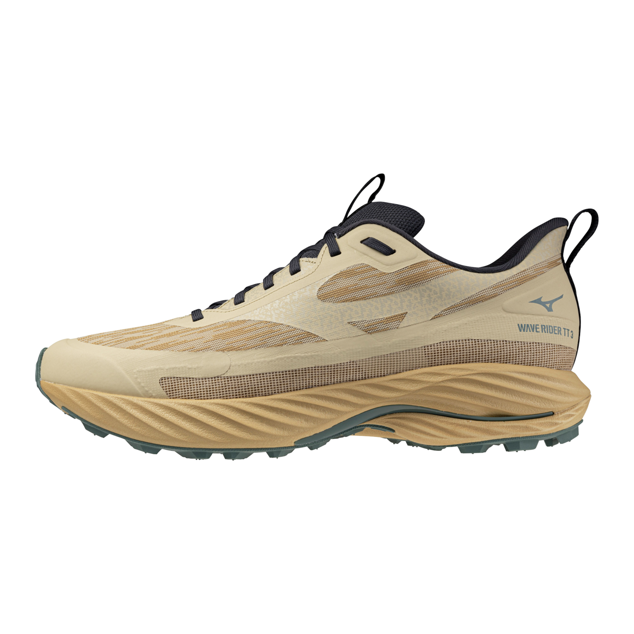 Mizuno WAVE RIDER TT 3 Zapatillas de correr Curds&Whey/Summer Sand/North A Hombre Talla 46