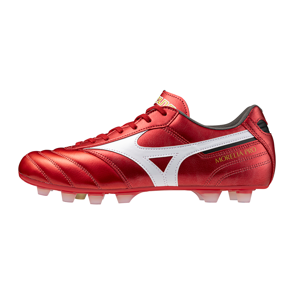 Mizuno MORELIA II PRO Voetbalschoenen MORELIA 40th Rood/Wit/Zwart Dames/Heren Maat 40,5