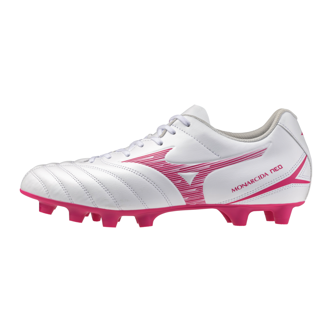 Mizuno MONARCIDA NEO III SELECT Botas de futbol Blanco/Fuschia Morado Mujer/Hombreo Talla 42,5
