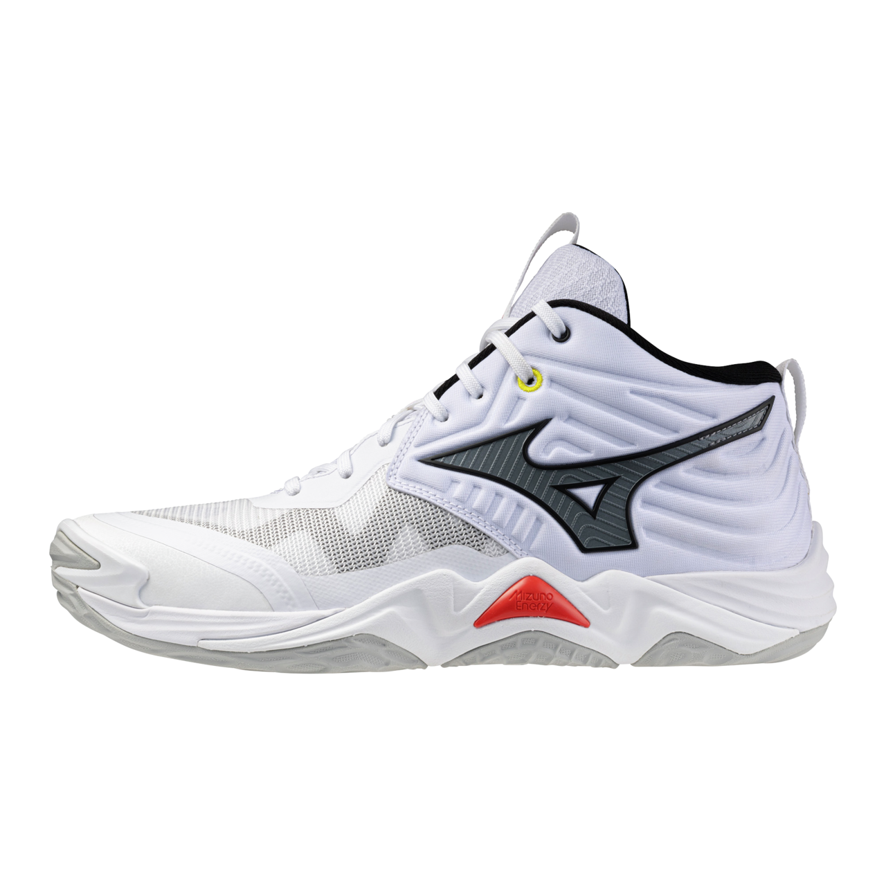 Mizuno WAVE MOMENTUM ELITE MID Chaussures de volleyball Fiery FemmeHommee Taille46