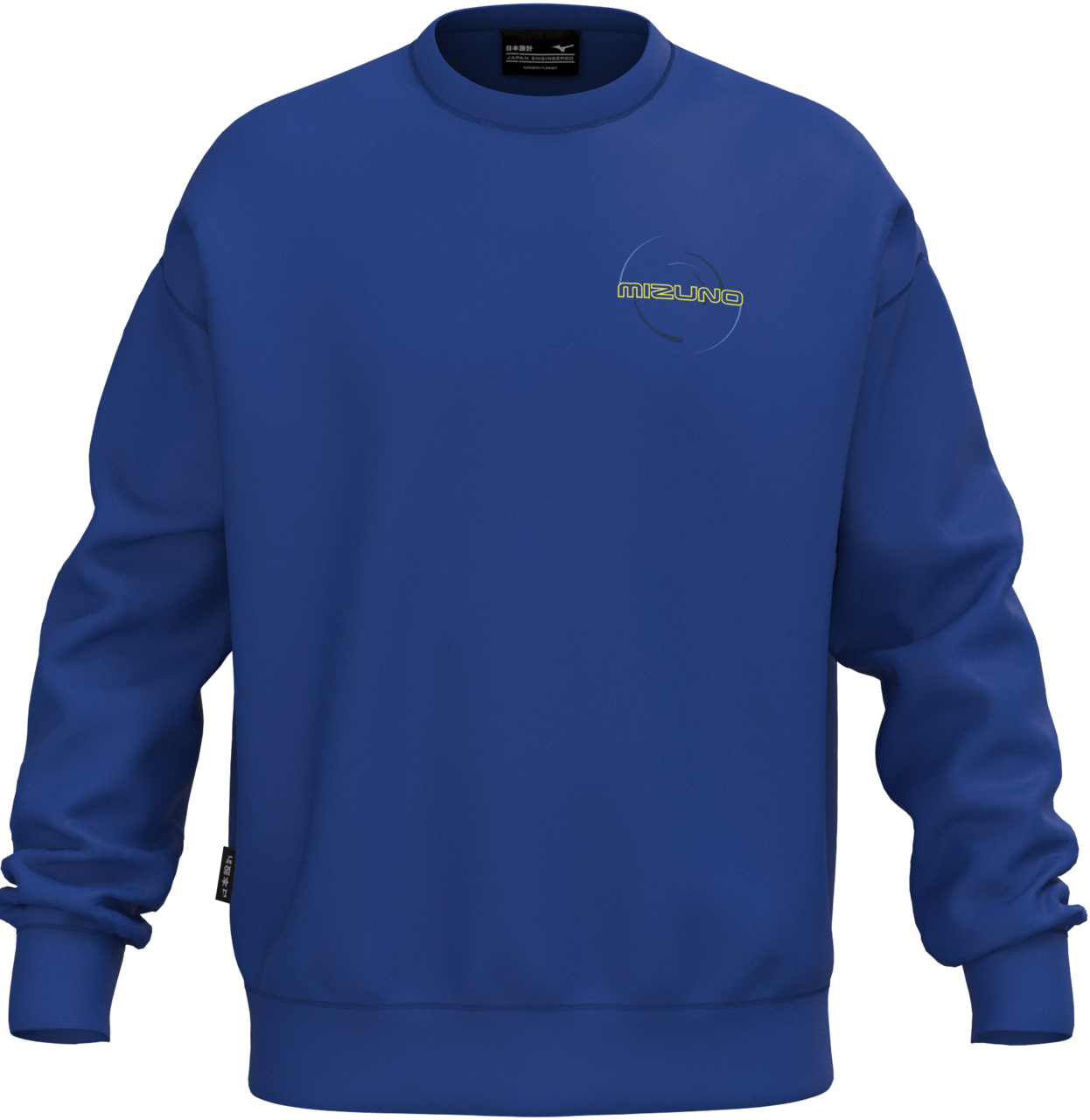 Mizuno Athletic Crew Neck SURF THE WEB Hombre Talla S