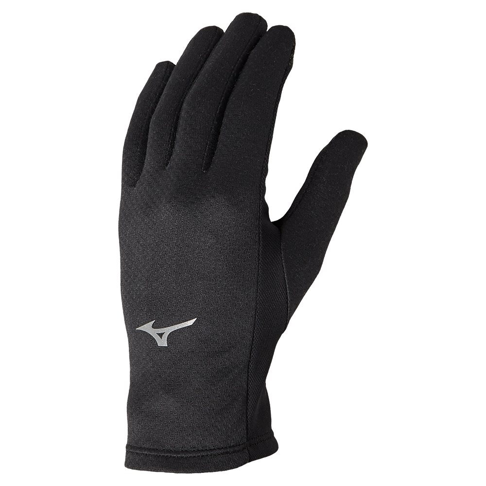 Mizuno RUNNING BREATH THERMO GLOVE Black Women/Men