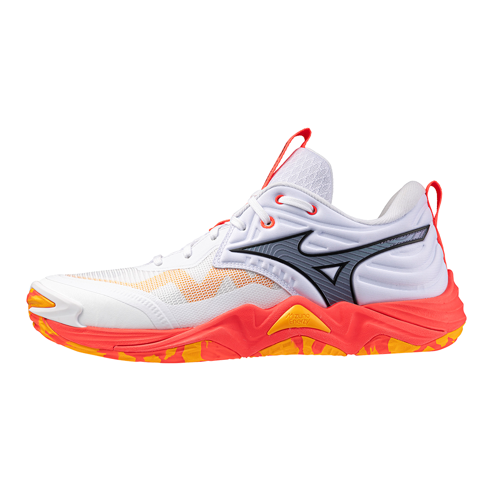 Mizuno WAVE MOMENTUM ELITE Chaussures de volleyball Fiery 2Citrus FemmeHommee Taille44 5 - vue 1
