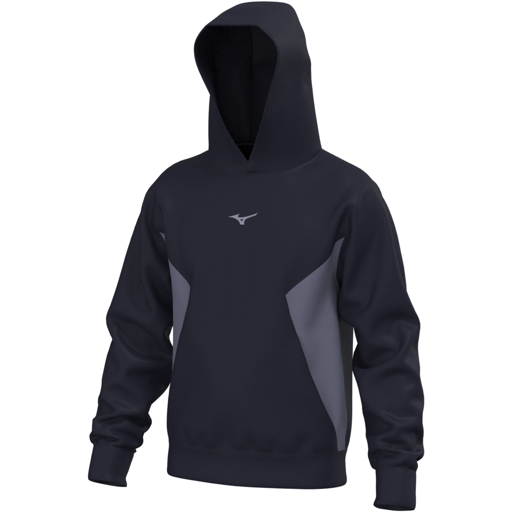 Mizuno Athletics Hoodie Baritone Granite Homme TailleXL