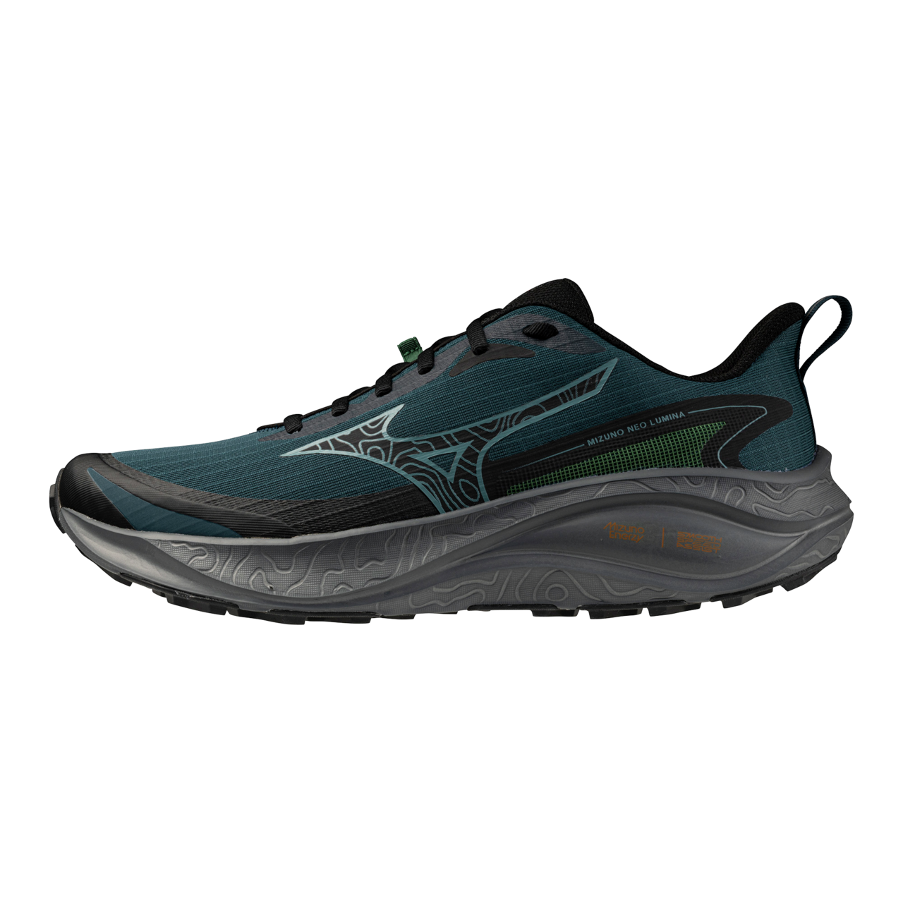 MIZUNO NEO LUMINA Foliage Vert/North Atlantic/Quiet Shade Homme Taille42,5