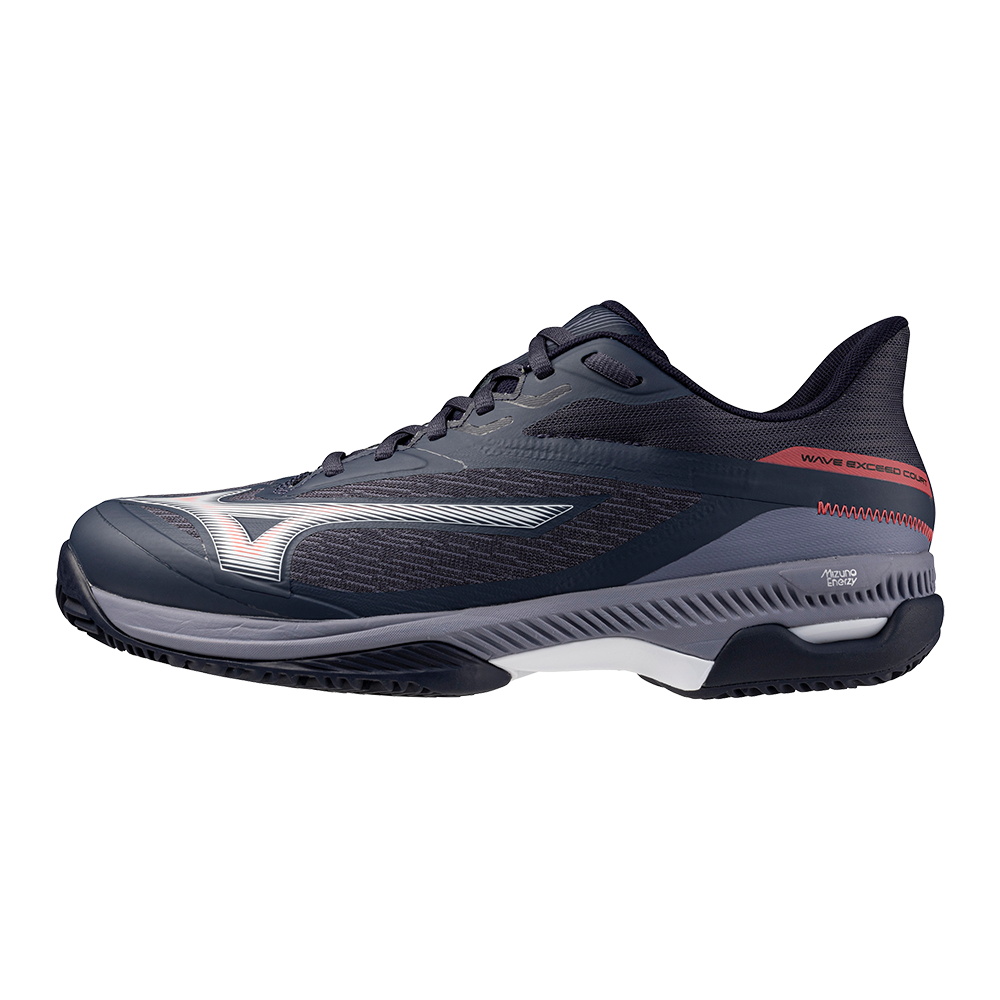Mizuno WAVE EXCEED COURT CC Chaussures de tennis Odyssey Gray Granite FemmeHommee Taille41 - vue 1