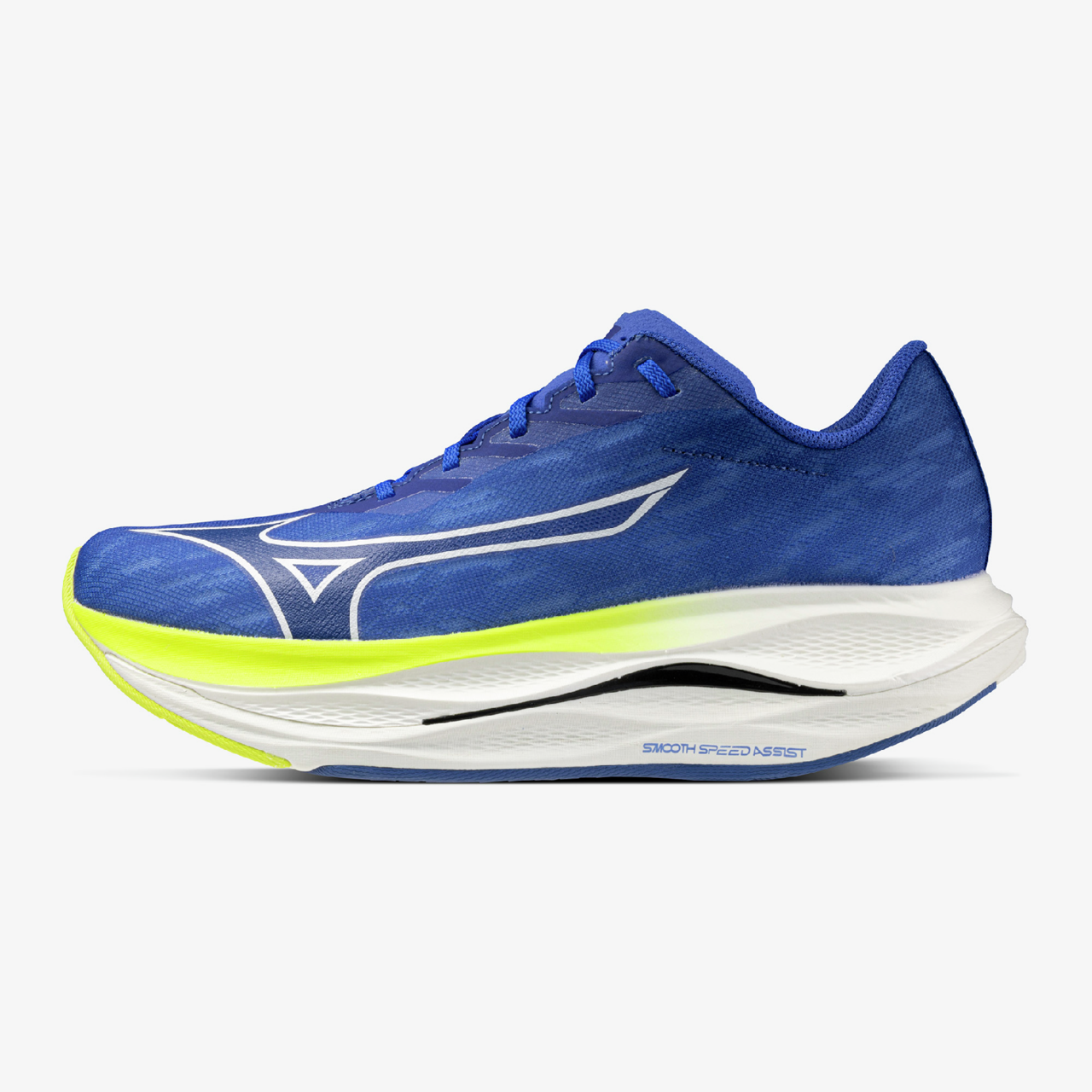 Mizuno WAVE REBELLION FLASH 3 Zapatillas de correr Dazzling Azul/Surf the Web/For Hombre Talla 46,5