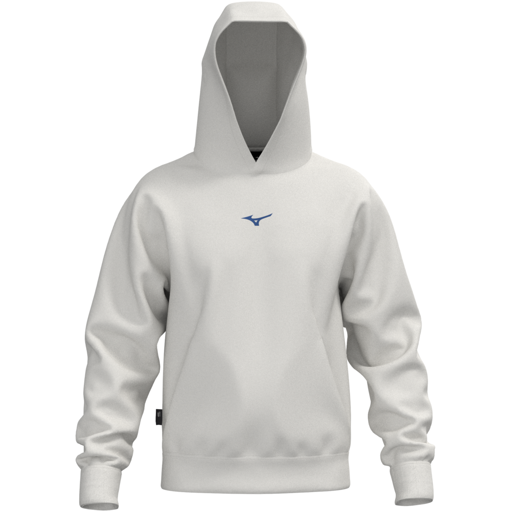 Mizuno Athletics Hoodie Snow Homme TailleL