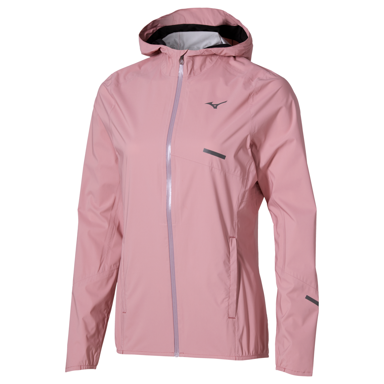 Mizuno Trail Waterproof 20K Hooded Jacket Rose Elegance Mujer Talla L