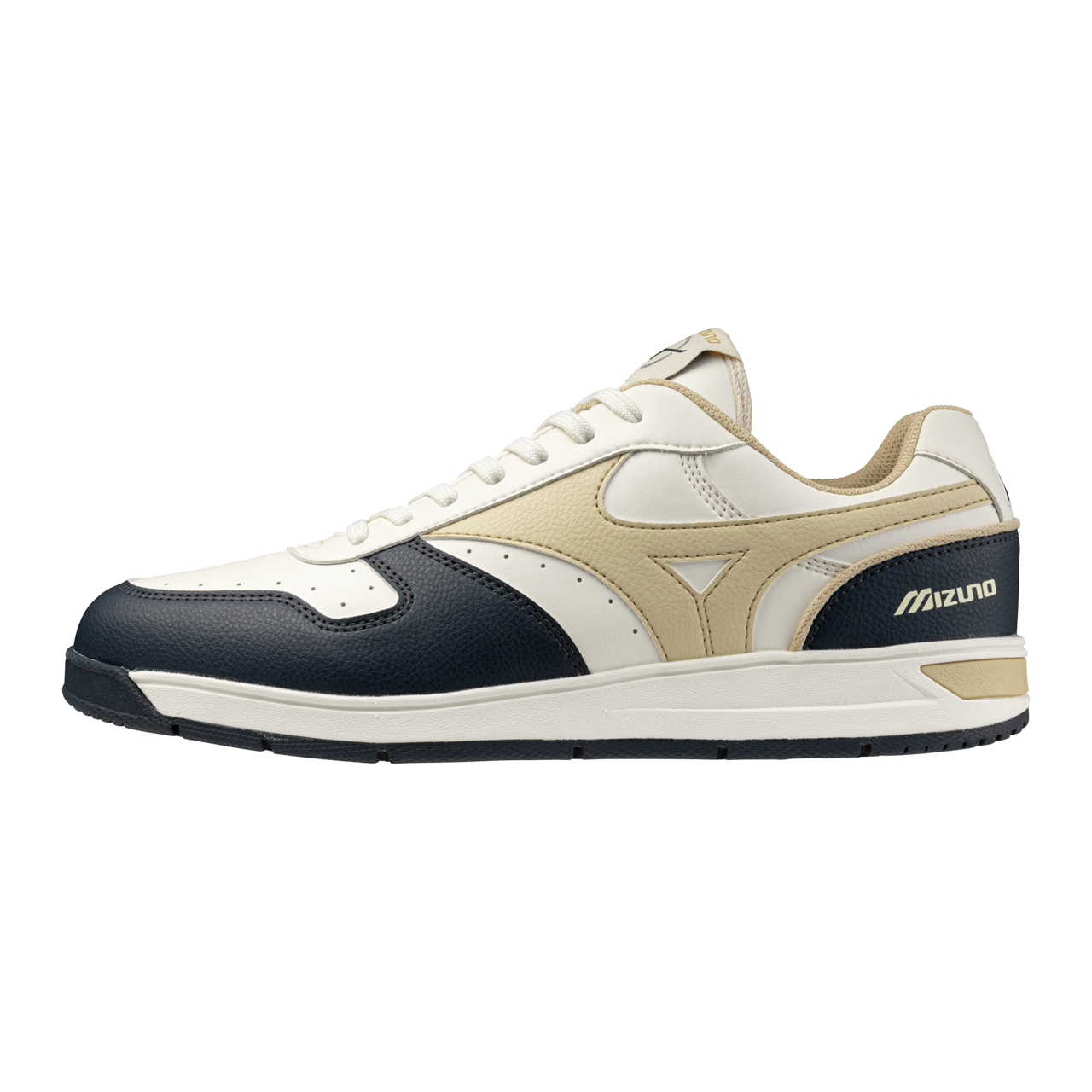 Mizuno CITY WIND GS India Ink/Pale Khaki/Snow Wit Dames/Heren Maat 42