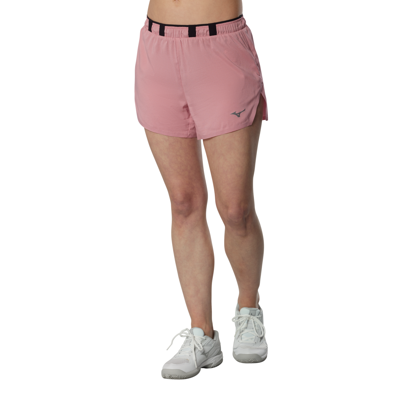 Mizuno Tech Light Split 3.5 Inches Short Rose Elegance Femme TailleM