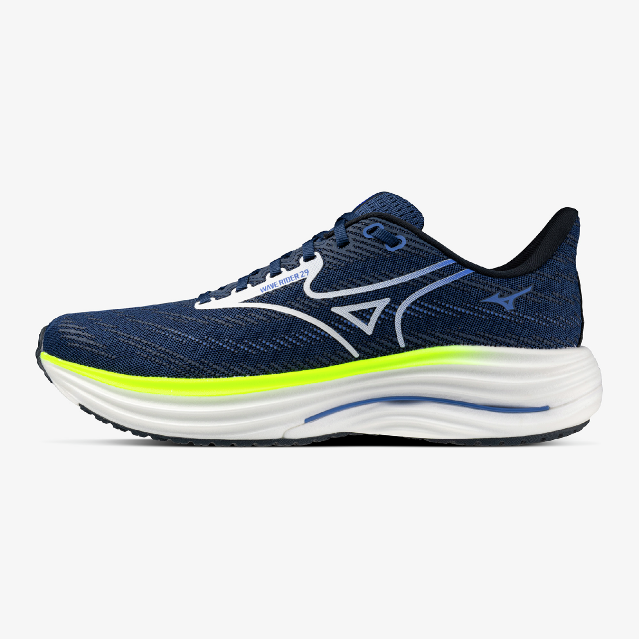 Mizuno WAVE RIDER 29 Chaussures de running Estate Lightning Ye Homme Taille41