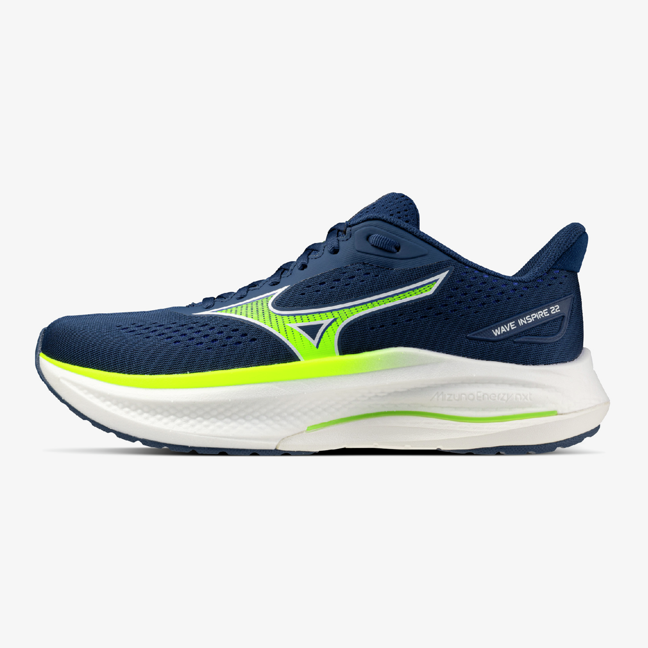 Mizuno WAVE INSPIRE 22 Chaussures de running Estate Lightning JauneLightning Jaune Homme Taille46.5 - vue 1