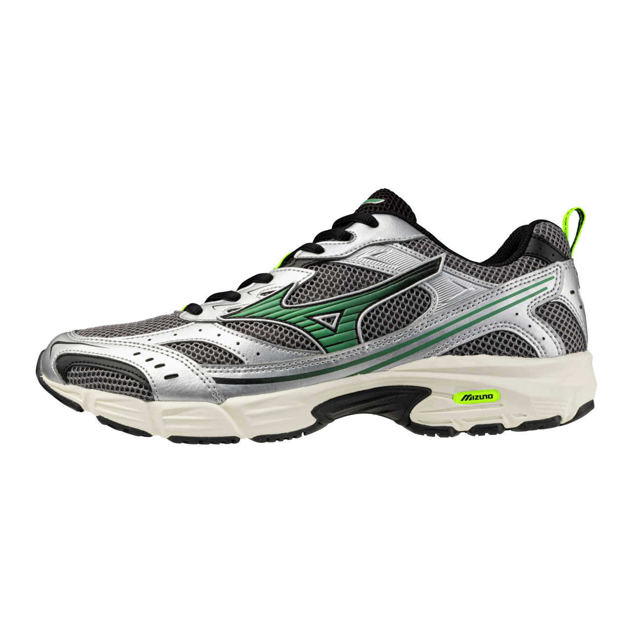 Mizuno MXR Chaussures sportstyle Quiet Shade/Foliage Vert/Argent Femme/Hommee Taille40,5