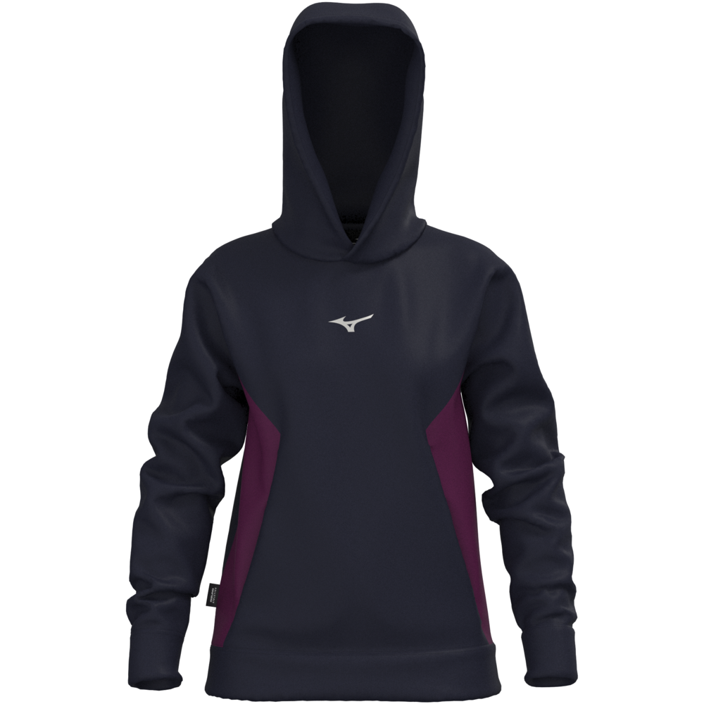 Mizuno Athletics Hoodie Baritone Femme TailleS