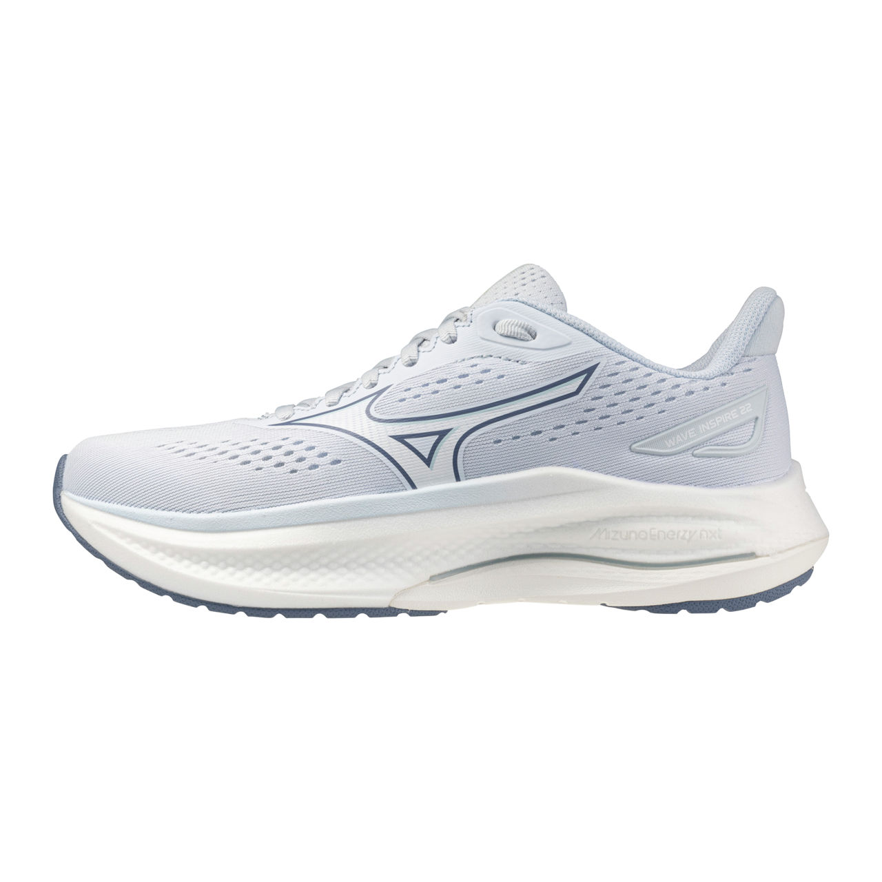 Mizuno WAVE INSPIRE 22 Chaussures de running Ancient WaterIce Water Femme Taille39.0 - vue 1