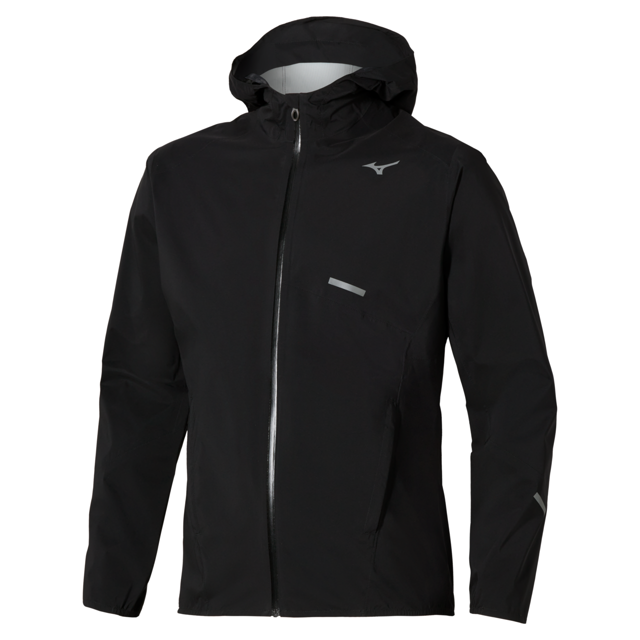 Mizuno Trail Waterproof 20K Hooded Jacket Negro Hombre Talla XL