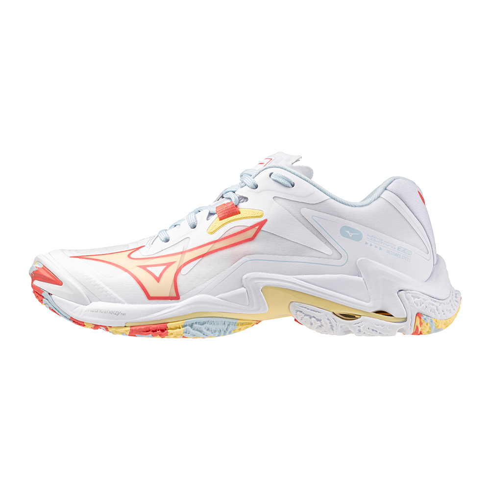 Mizuno WAVE LIGHTNING Z8 Chaussures de volleyball Calypso Pale Banana Femme Taille41