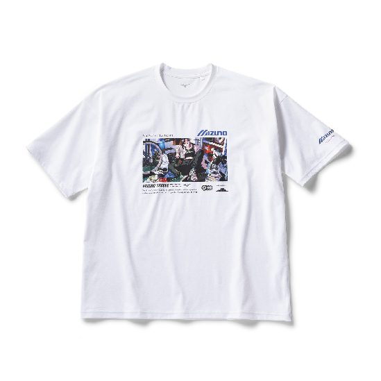 Short Sleeve Graphic Tee Femme/Hommee TailleXL - Mizuno - Modalova