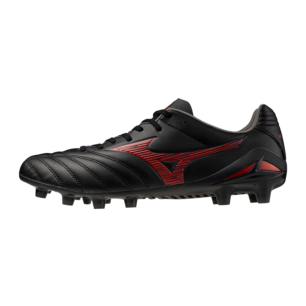 Mizuno MONARCIDA NEO III PRO Botas de futbol Negro/MORELIA 40th Rojo Mujer/Hombreo Talla 42,5