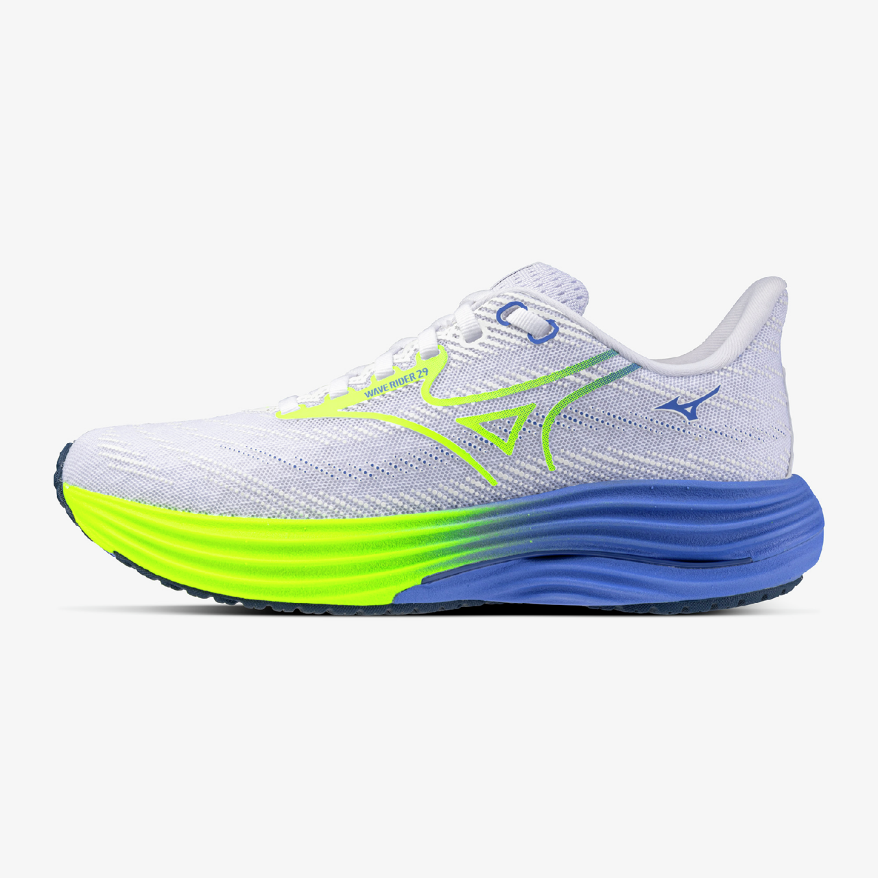 Mizuno WAVE RIDER 29 Chaussures de running Lightning JauneUltrama Femme Taille40