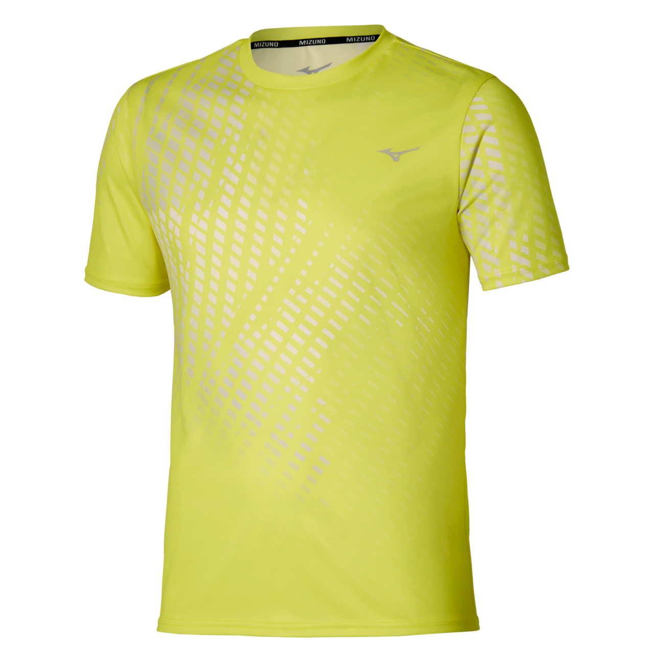 Mizuno Core Graphic Short Sleeve Tee Lightning Jaune Homme Taille3XL - vue 1