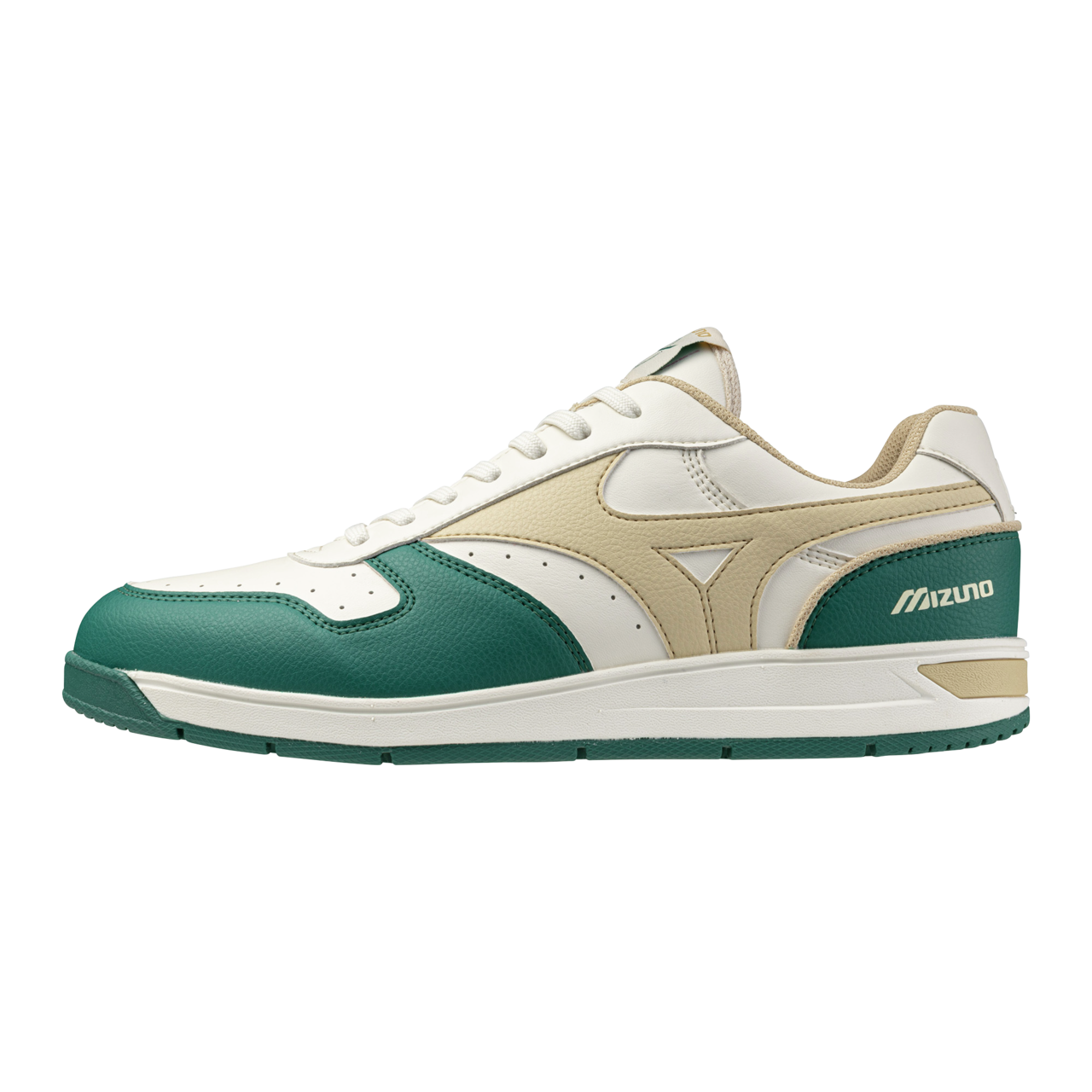 Mizuno CITY WIND GS Alpine Groen/Pale Khaki/Snow Wit Dames/Heren Maat 44