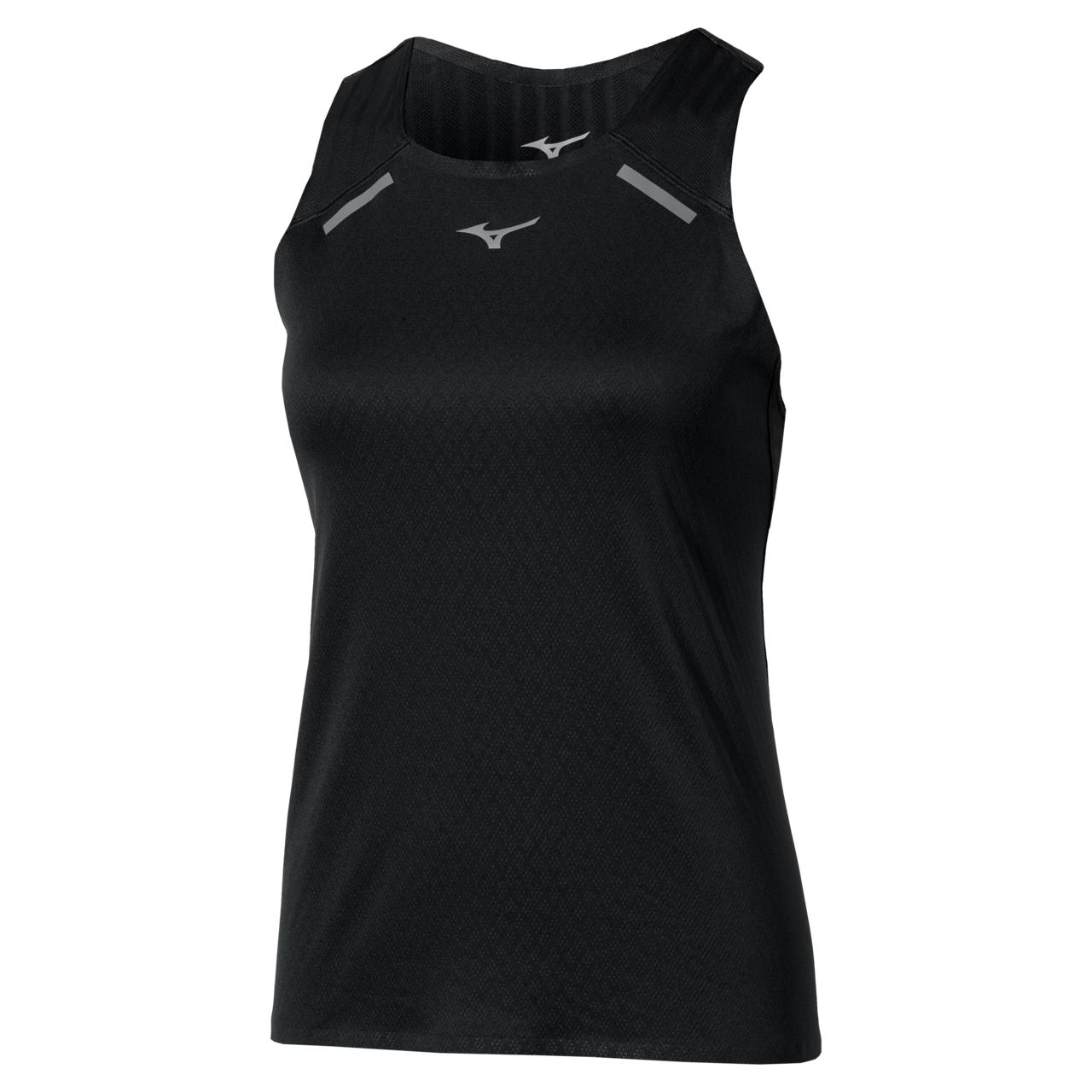 Mizuno Tech Light Singlet running Black Women