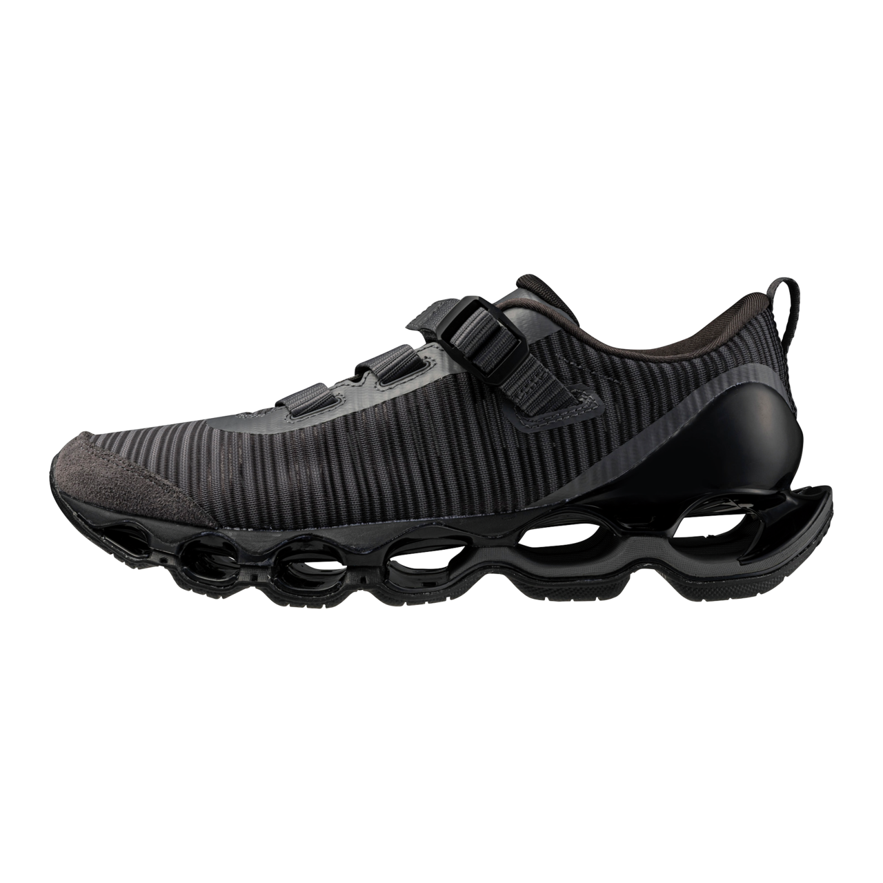 Mizuno WAVE PROPHECY Strap 2 Sportstyle schoenen Iron Gate/Zwart Dames/Heren Maat 43