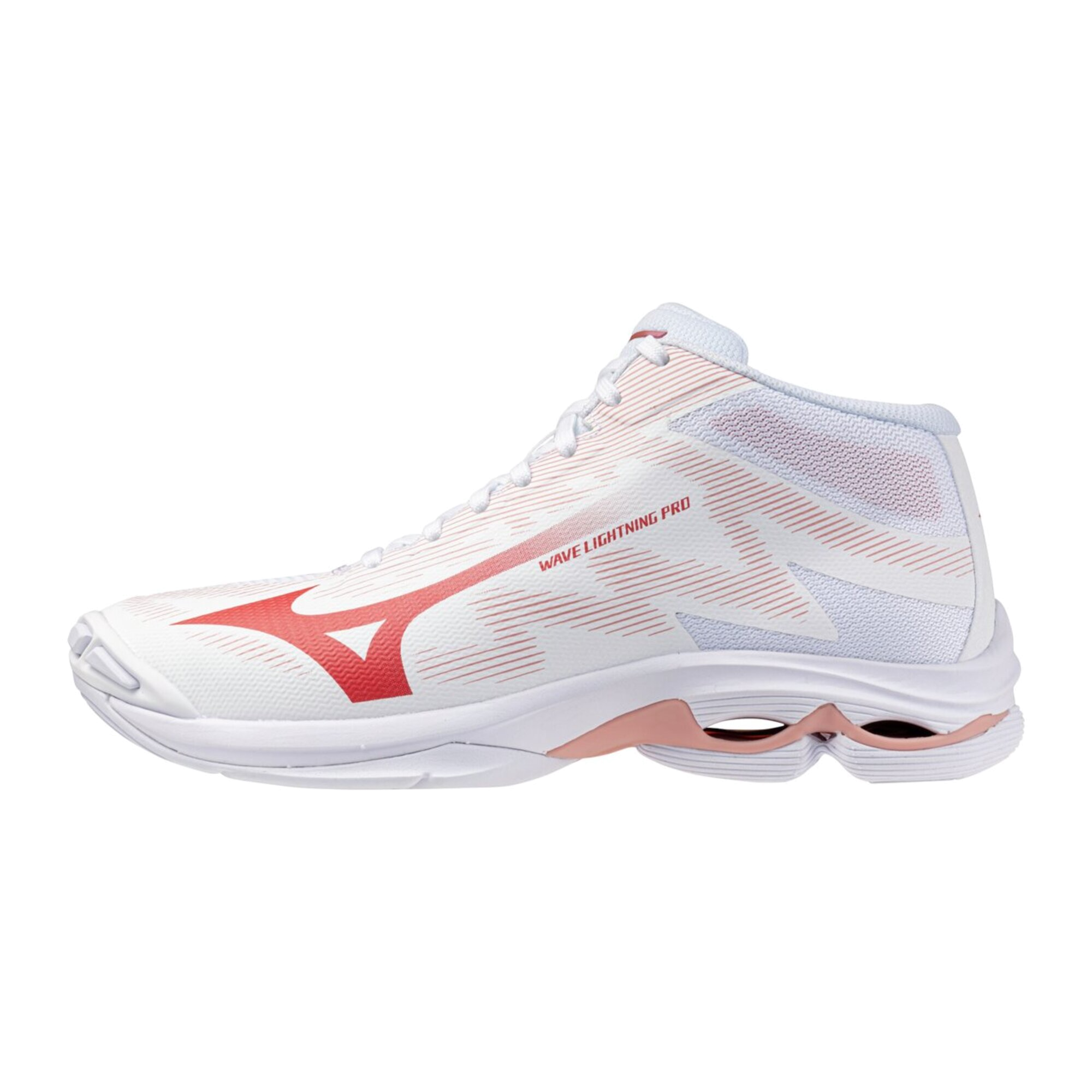 Mizuno WAVE LIGHTNING PRO MID Chaussures de volleyball EleganceLava Falls Femme Taille38 - vue 1