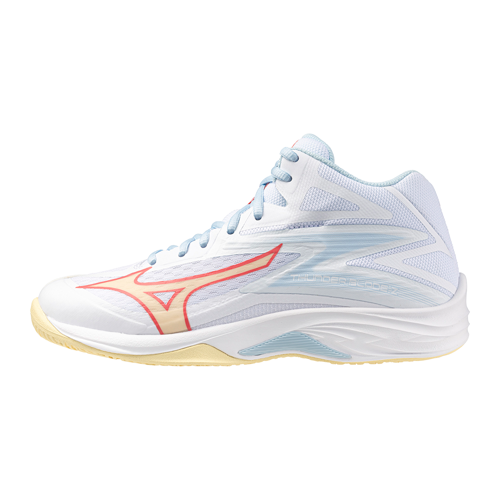 Mizuno THUNDER BLADE Z MID Chaussures de volleyball Calypso Pale Banana Femme Taille40 - vue 1