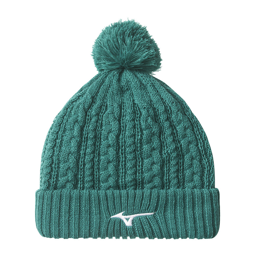 Mizuno Knit Bobble Hat Hombre Talla NS
