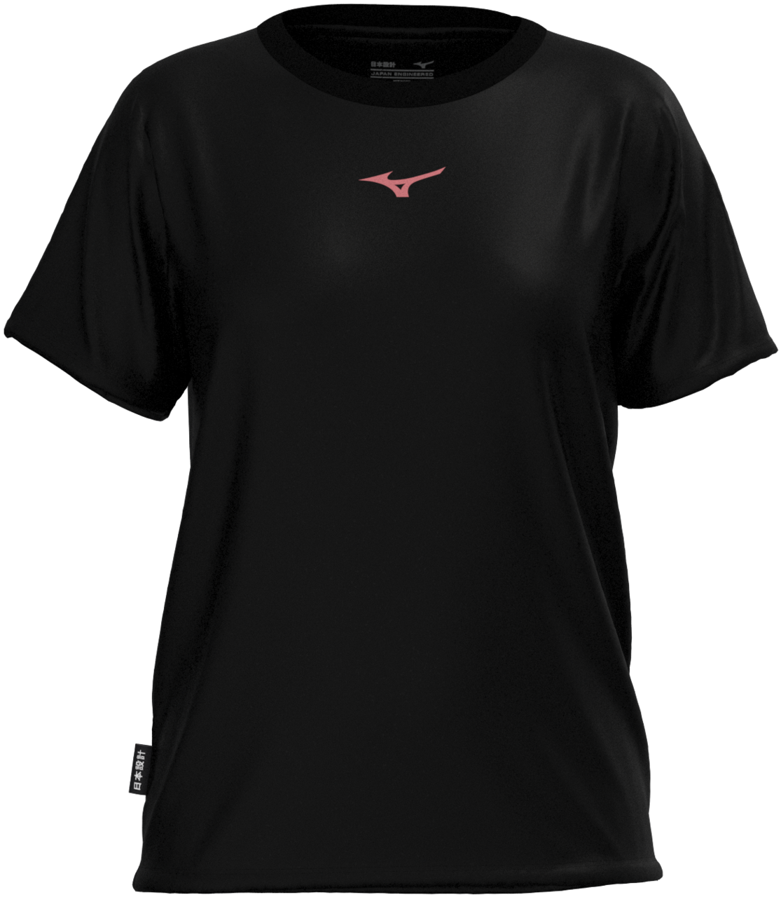 Athletic Mizuno T-shirt BLACK Mujer Talla XS