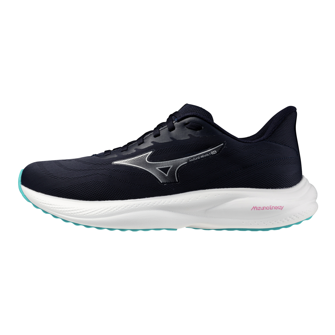 Mizuno Revolt 4 Running Baritone Blau/Silber/Capri Bre Herren Grösse 45