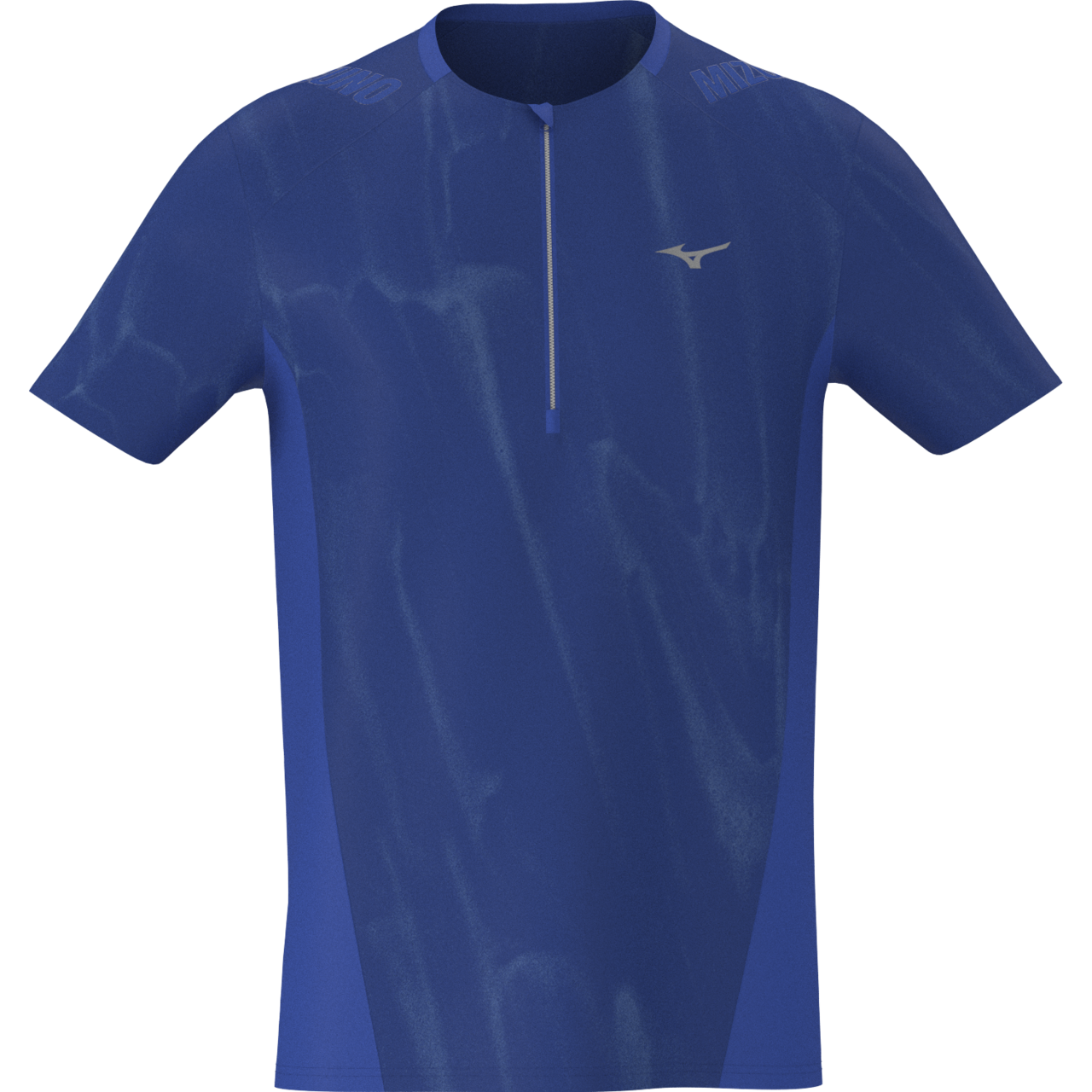 Mizuno Trail Graphic Short Sleeve Tee Dazzling Blue Men 3XL