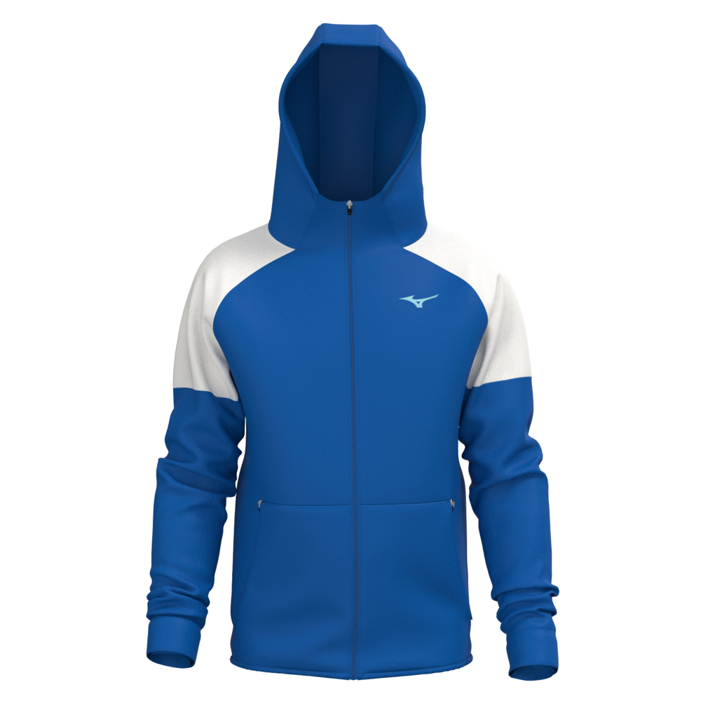 Mizuno Athletics RB Sweat Jacket Princess Snow Homme TailleS