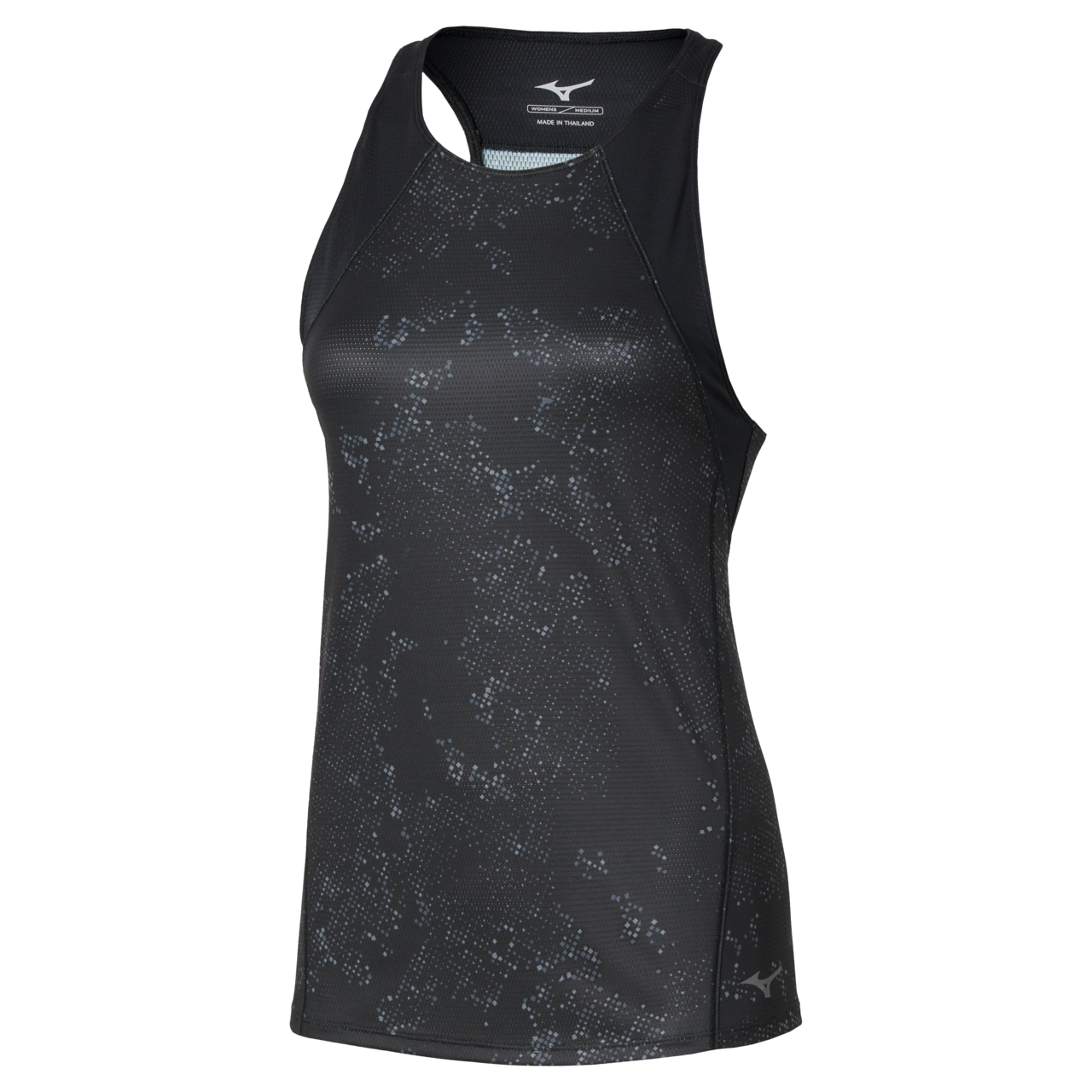 Mizuno Active DryAeroFlow Graphic Tank Top Noir Femme TailleL