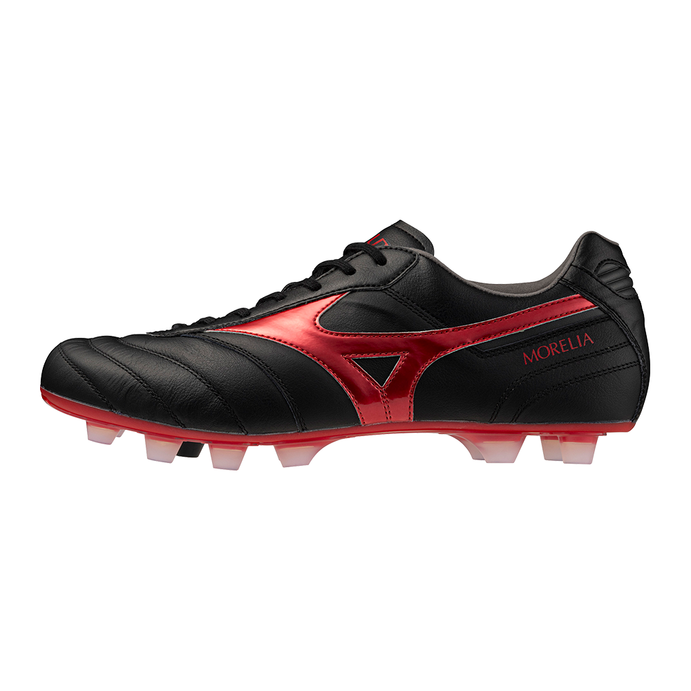 Mizuno MORELIA II ELITE Chaussures de football Noir/MORELIA 40th Rouge/Noir Sand Femme/Hommee Taille41