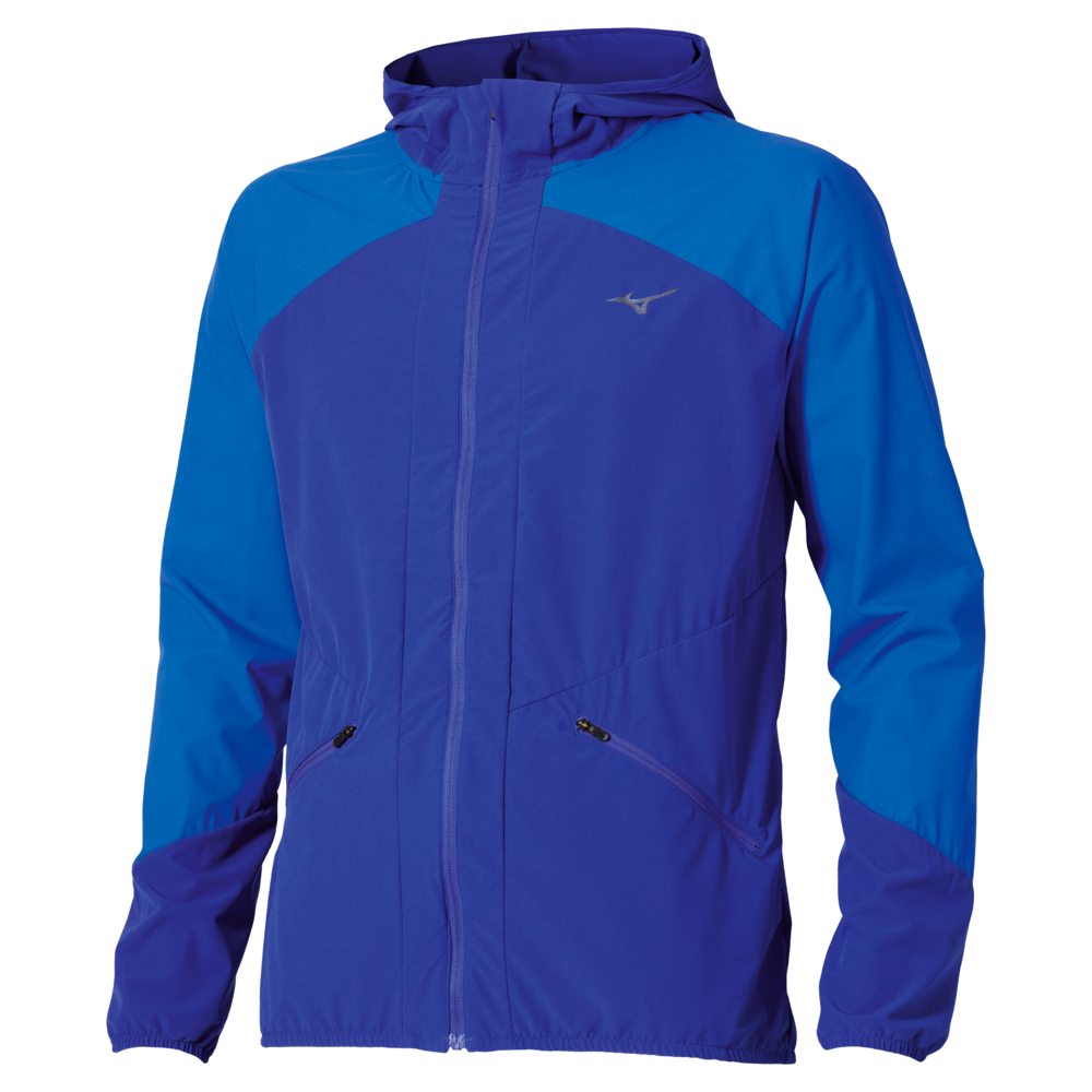 Mizuno Active Alpha Hodded Jacket Sodalite Homme TailleS