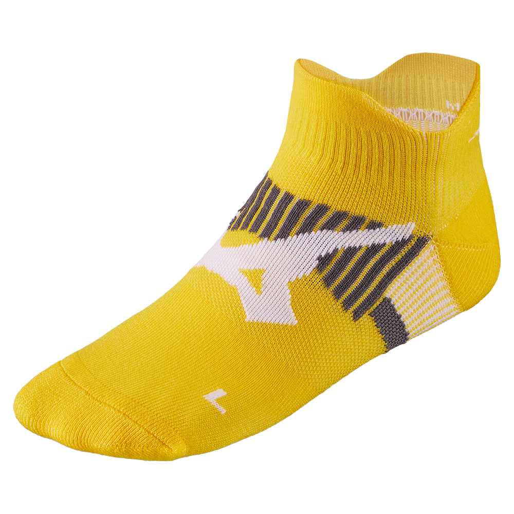 Mizuno DryLite Race Mid Chaussures de running Racing Jaune FemmeHommee TailleXL