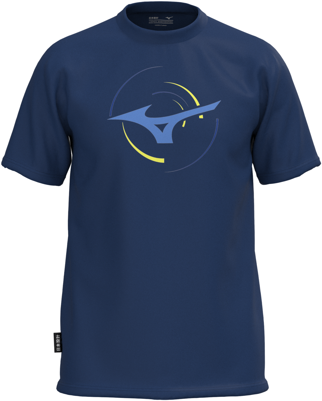 Mizuno Athletic RB T-shirt ESTATE BLUE Hombre Talla XXL