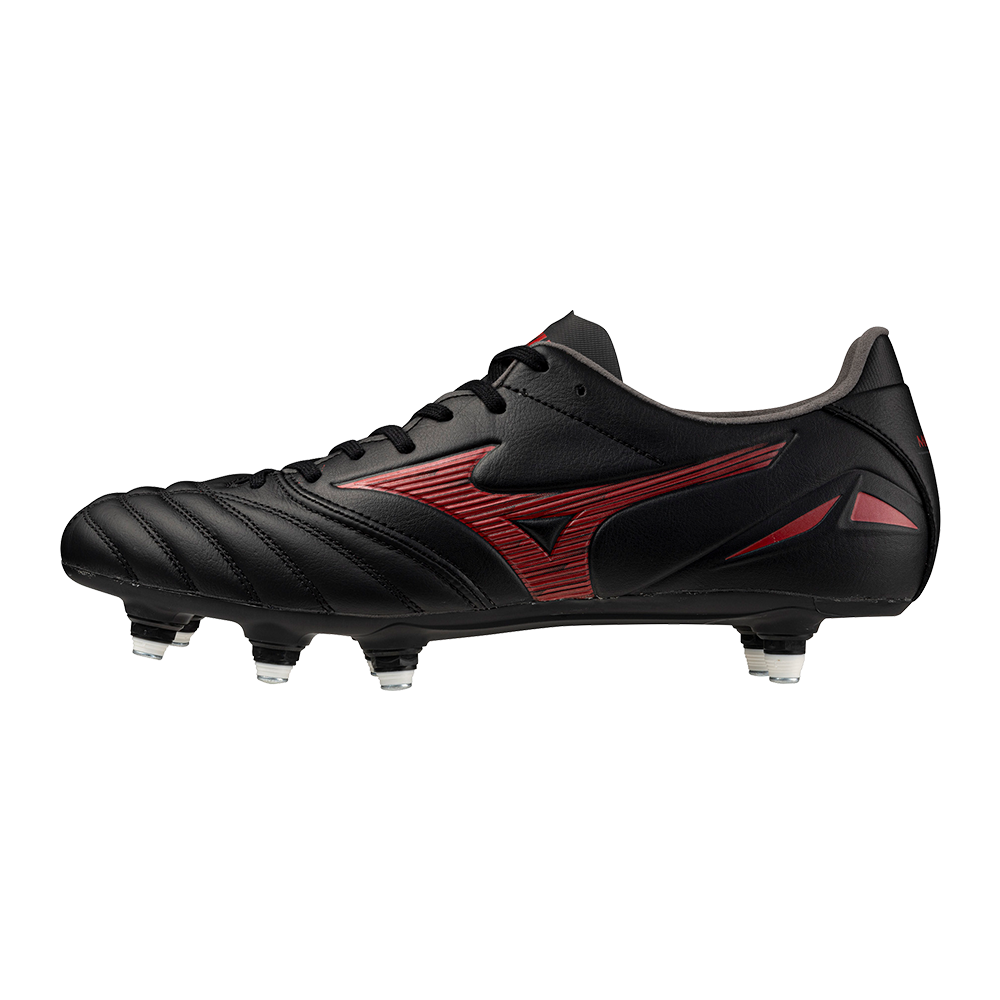 Mizuno MORELIA NEO IV PRO SI Voetbalschoenen Zwart/MORELIA 40th Rood/Zwart Dames/Heren Maat 40