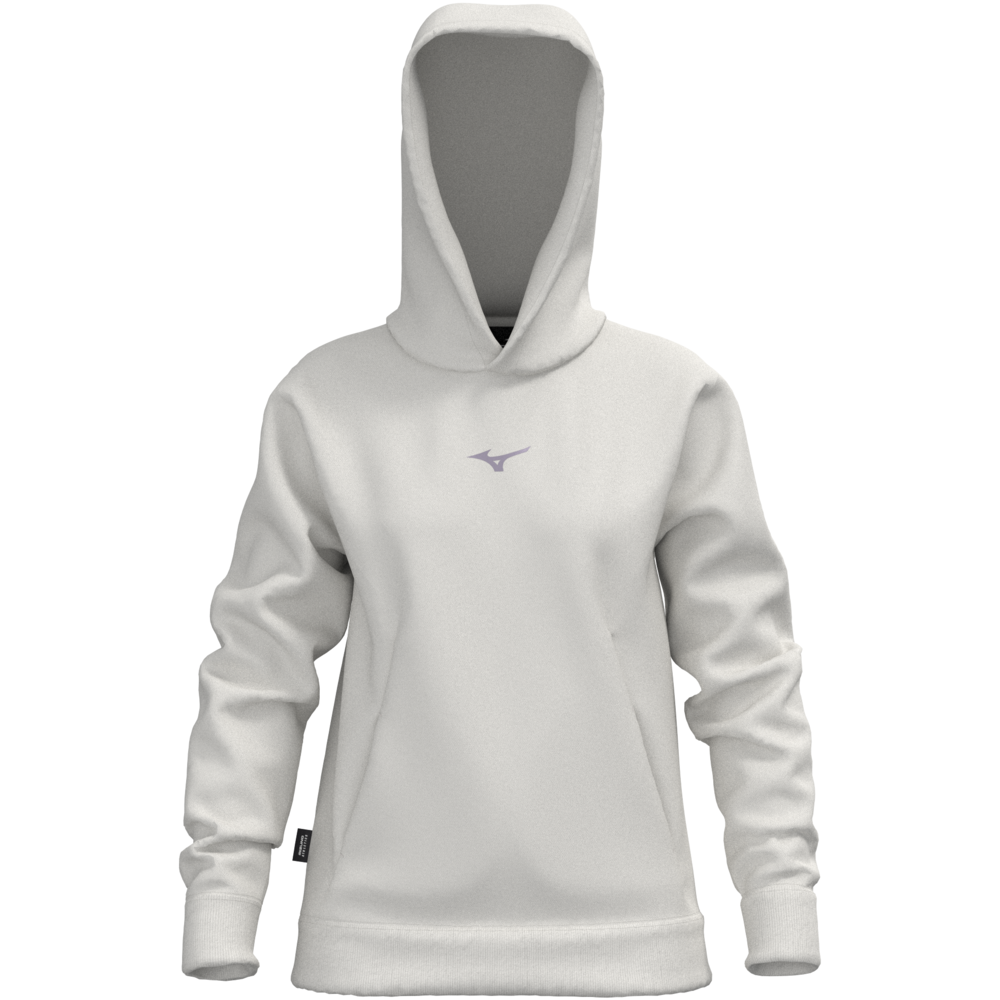 Mizuno Athletics Hoodie Snow Femme TailleL