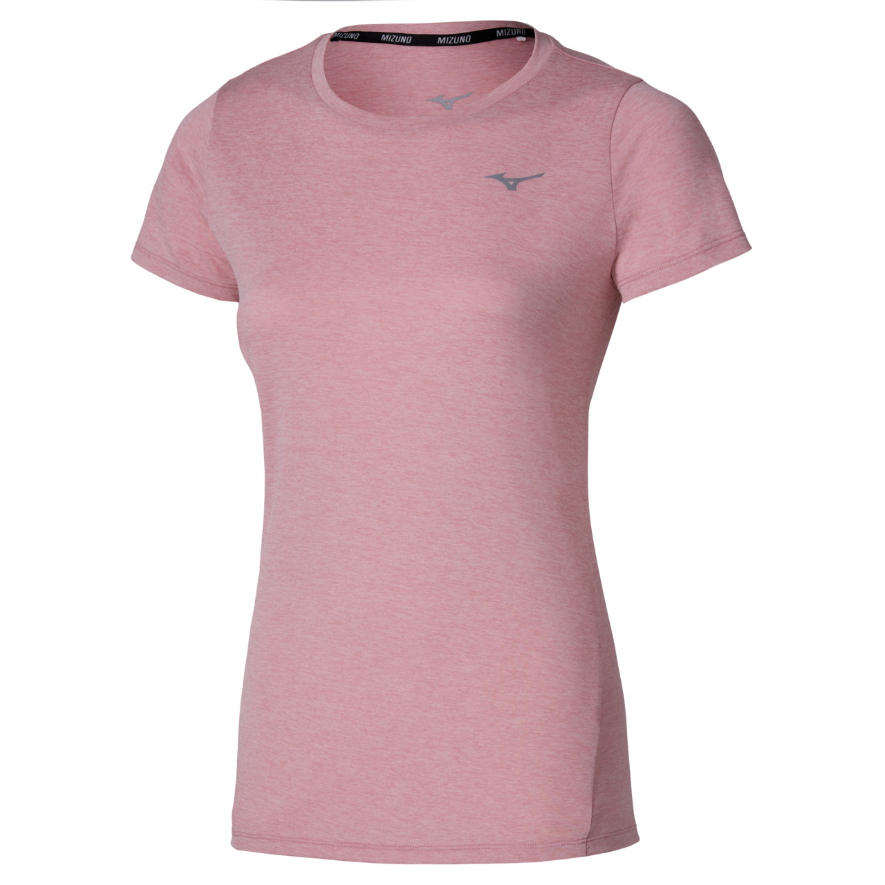 Mizuno Core Impulse Short Sleeve Tee Rose Elegance Donna TagliaM
