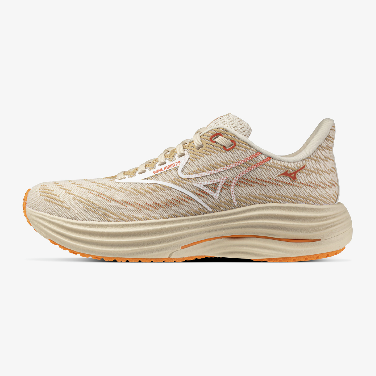 Mizuno WAVE RIDER 29 Chaussures de running Summer SandAutumn Sunse Femme Taille39